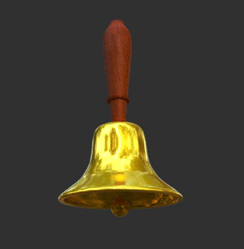 Bell with wooden Handle preview image